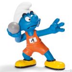SCHLEICH Smurf Zawodnik w pchnięciu kulą