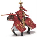 SCHLEICH RYCERZ NA KONIU Z KOPIĄ