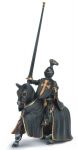 SCHLEICH CZARNY RYCERZ NA KONIU