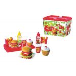 SMOBY Duży zestaw Fast Food