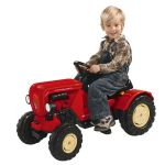 BIG Traktor Porchse czerwony