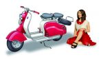 SOLIDO Lambretta LD 125 & Pin Up 1956