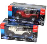 WELLY Jeep Wrangler Rubicon 2007