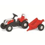 ROLLY TOYS TRAKTOR STYER Z PRZYCZEPĄ