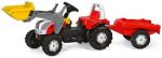 ROLLY TOYS TRAKTOR STEYER Z ŁYŻKĄ;PRZYCZ