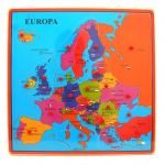 BRIMAREX Drewniana Mapa Europy