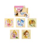 BRIMAREX Drewniane Puzzle Księżniczki