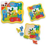 BRIMAREX Zegar Drewniany Mickey
