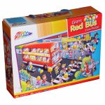 GRAFIX Puzzle Czerwony Autobus 45 el.